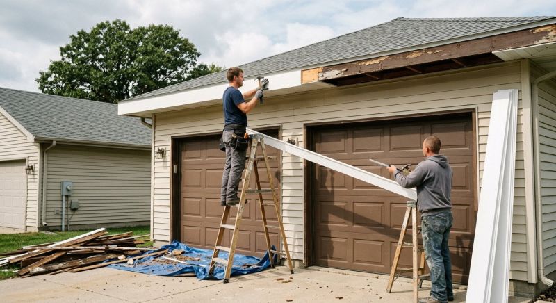 Aluminum Fascia Replacement in Conroe, TX