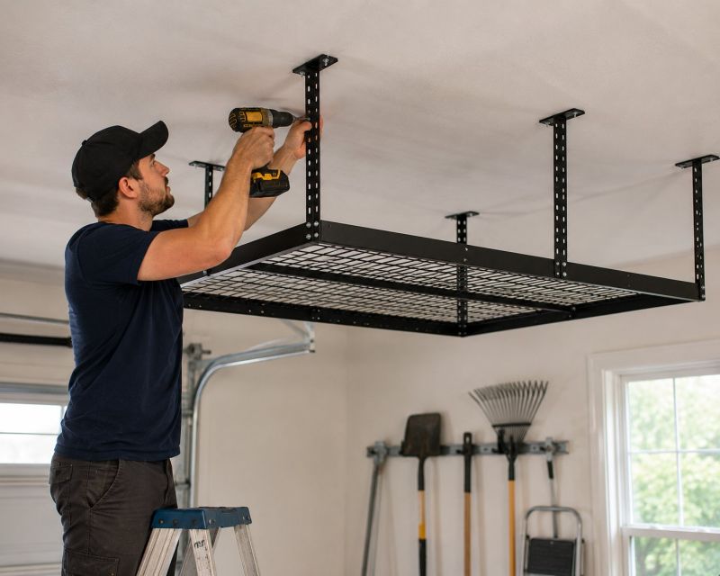 Ceiling Rack Installation in Fairfax, VA