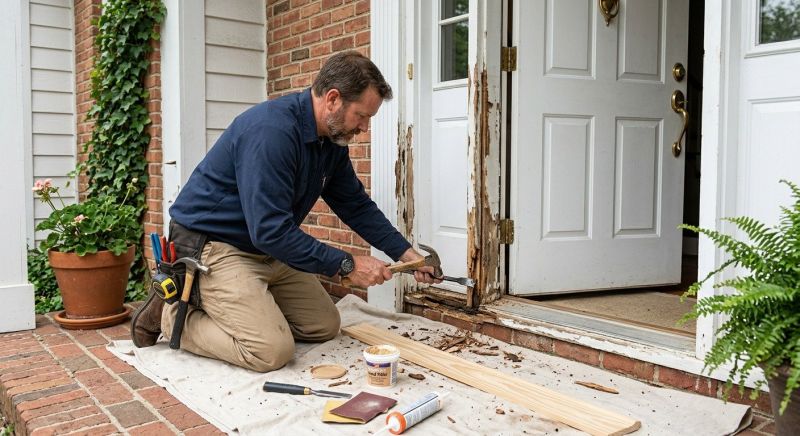 Exterior Window Molding Repair in Olathe, KS