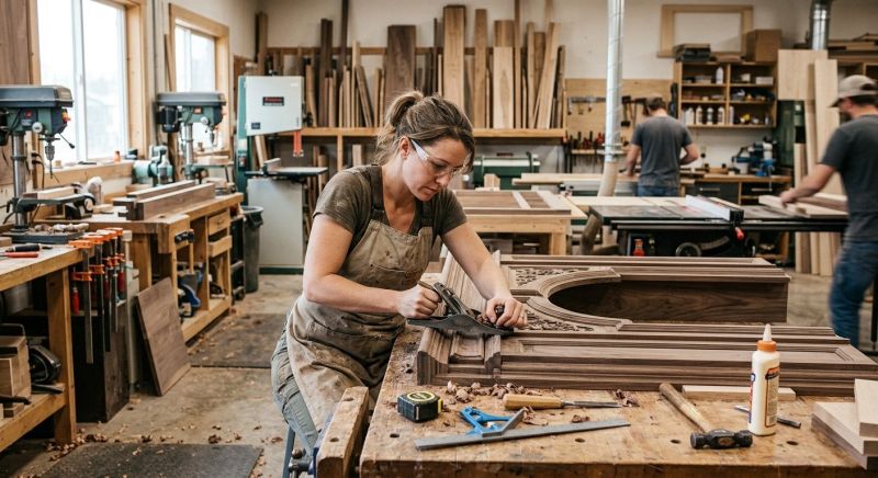 Finish Woodwork Service in Wilmington, NC
