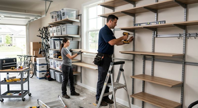 Garage Shelves Installation in Leesburg, VA
