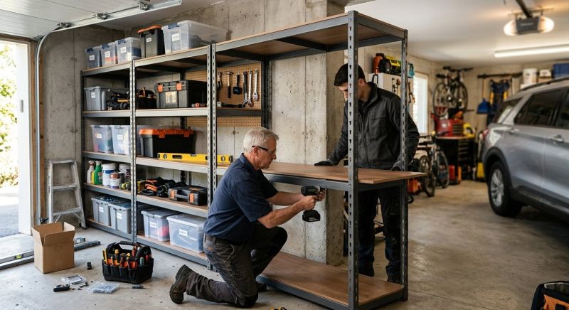 Garage Shelves Installation in Rockville, MD
