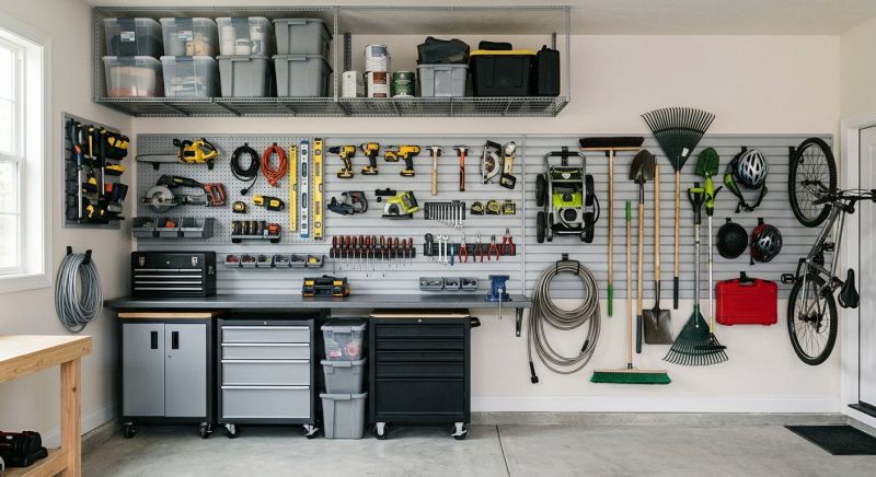Garage Shelves Installation in Rockville, MD