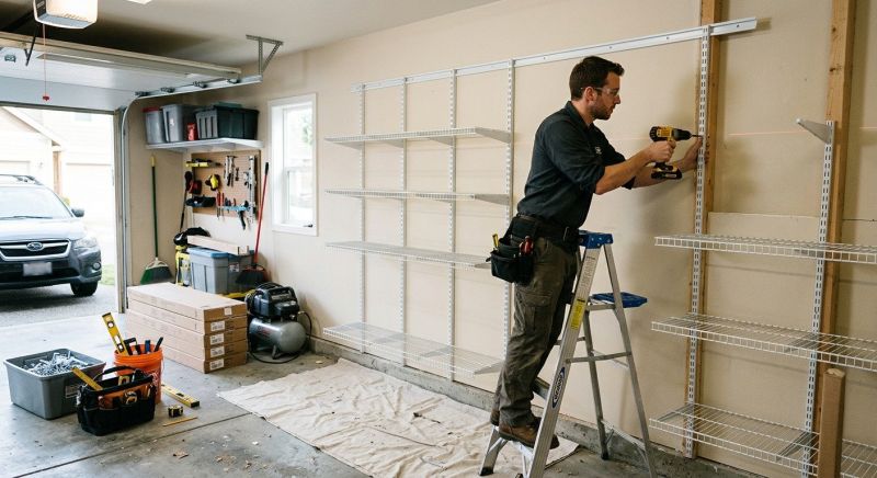 Garage Shelves Installation in Fairfax, VA