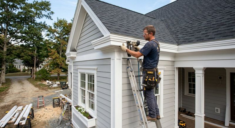 House Trim Installation in Conroe, TX