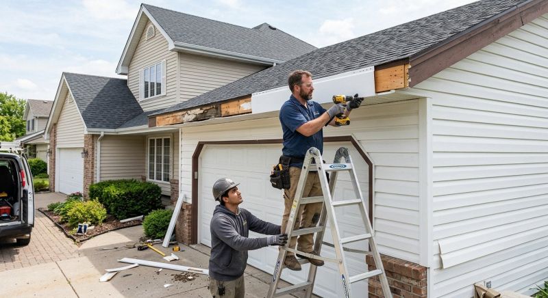 Metal Fascia Repair in Alpharetta, GA