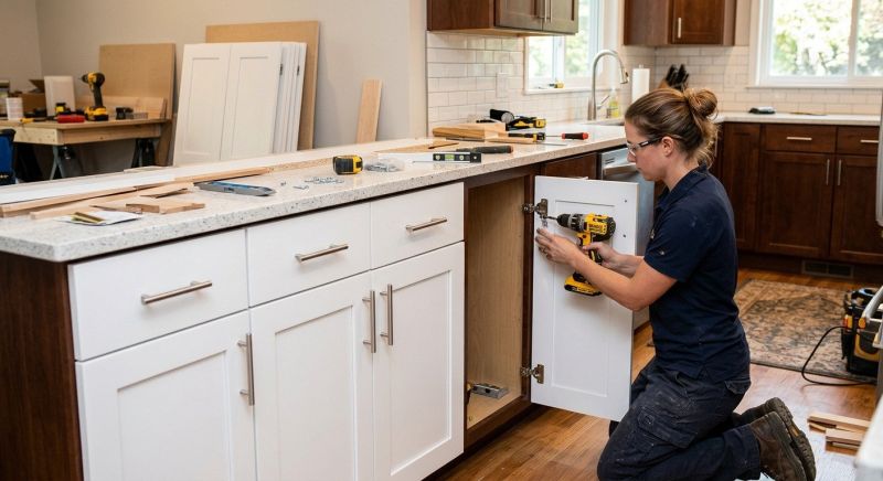 Oak Cabinet Remodeling in Indianapolis, IN