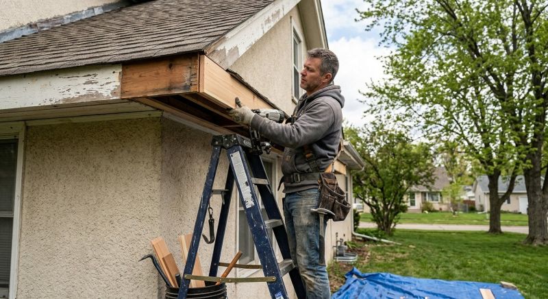 Under Deck Ceiling Repair in Overland Park, KS